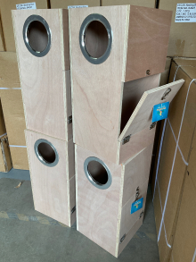 Large Parrot Nesting Box, African Greys