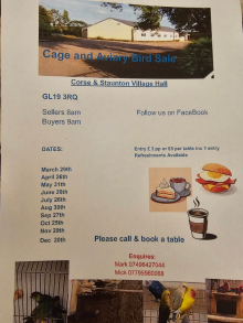 Corse & Staunton bird sale